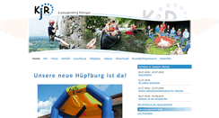 Desktop Screenshot of kjr-kitzingen.de